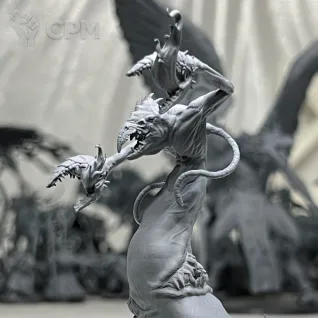 Описание картинки Exalted Flamers of Tzeentch от 3Д-Печка по цене 400руб | Свободный Рынок Миниатюр - СРМ