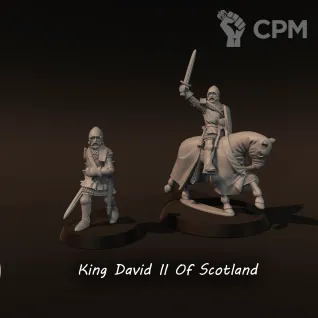 Описание картинки King David II от Recruiter по цене 450руб | Свободный Рынок Миниатюр - СРМ
