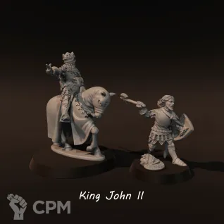 Описание картинки King John от Recruiter по цене 450руб | Свободный Рынок Миниатюр - СРМ