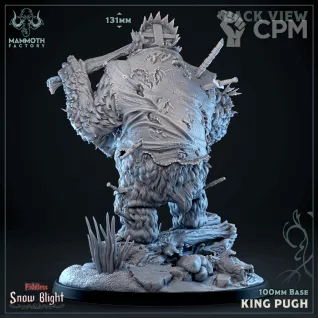 Описание картинки King Pugh от PocketSized Prints по цене 4 000руб | Свободный Рынок Миниатюр - СРМ