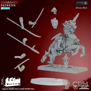 Описание картинки qilin riders | Jade Lancers от Daniilfedyakov по цене 2 500руб | Свободный Рынок Миниатюр - СРМ