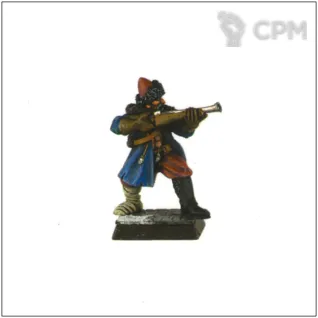 Описание картинки Kislevite Warband Henchman w/ Crossbow/Hand Weapon от OldHammer Мастерская по цене 300руб | Свободный Рынок Миниатюр - СРМ