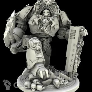 Описание картинки Chaos Wolves Contemptor от Клондайк Моделей  по цене 600руб | Свободный Рынок Миниатюр - СРМ