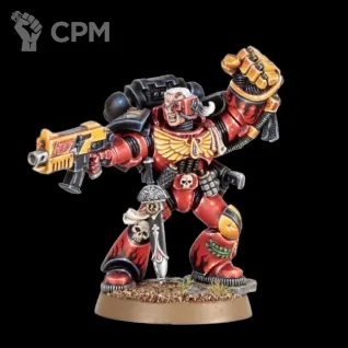 Описание картинки Blood Angels Captain от Орки с наГорки по цене 250руб | Свободный Рынок Миниатюр - СРМ