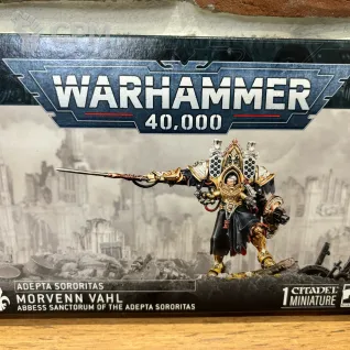 Описание картинки Morvenn Vahl от WarhammerBaby по цене 6 135руб | Свободный Рынок Миниатюр - СРМ