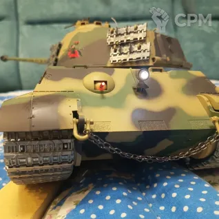Описание картинки Радиоуправляемый танк King Tiger в масштабе 1:16 от Эктелион по цене 18 000руб | Свободный Рынок Миниатюр - СРМ