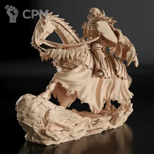 Описание картинки Skull Knight Фигурка (Berserk) от GAS3TXD  по цене 6 800руб | Свободный Рынок Миниатюр - СРМ