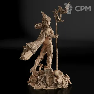 Описание картинки Dragon Queen Alexstrasza Фигурка (World of Warcraft) от GAS3TXD  по цене 4 200руб | Свободный Рынок Миниатюр - СРМ