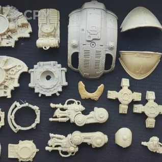 Описание картинки Knight Paladin / Errant, литьё. от Tenzen по цене 2 700руб | Свободный Рынок Миниатюр - СРМ