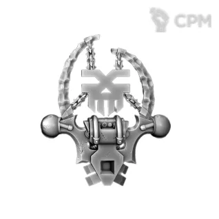 Описание картинки World Eaters - Mark of Khorne Backpack от 3Д печать миниатюр по цене 107руб | Свободный Рынок Миниатюр - СРМ
