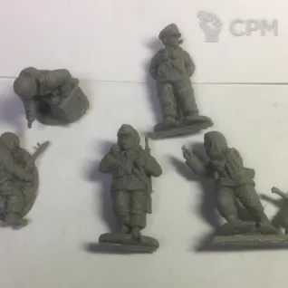 Описание картинки Fallschirmjäger (Winter) HQ от  по цене 660руб | Свободный Рынок Миниатюр - СРМ