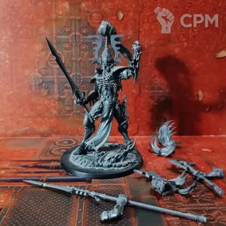 Описание картинки Avatar of Khaine от OMG_SL по цене 8 990руб | Свободный Рынок Миниатюр - СРМ