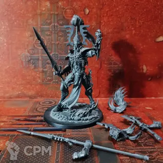 Описание картинки Avatar of Khaine от OMG_SL по цене 8 990руб | Свободный Рынок Миниатюр - СРМ