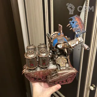 Описание картинки Khorne Lord of Skulls от Dwaerg по цене 18 500руб | Свободный Рынок Миниатюр - СРМ