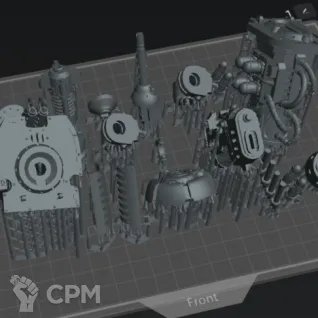 Описание картинки Knight Defender апгрейд пак от Лаборатория хаоса по цене 400руб | Свободный Рынок Миниатюр - СРМ