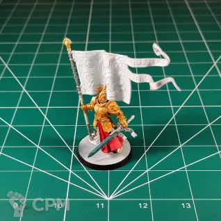 Описание картинки Stormcast Eternals Knight-Vexillor with Banner of Apotheosis от Каджит по цене 998руб | Свободный Рынок Миниатюр - СРМ