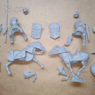 Описание картинки Knights of Arnor. от Серж по цене 850руб | Свободный Рынок Миниатюр - СРМ