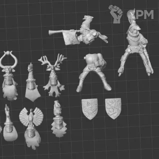 Описание картинки Knights of the Realm 5th Edition от White Rhino по цене 599руб | Свободный Рынок Миниатюр - СРМ