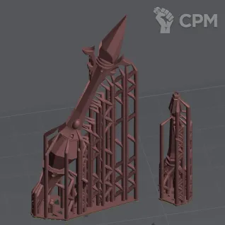 Описание картинки FALCON / FIRE PRISM / NIGHT SPINNER от Kapers Point по цене 1 521руб | Свободный Рынок Миниатюр - СРМ