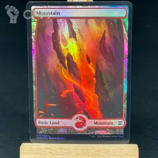 Описание картинки Mountain (ZNR Full Art Foil) от Барахолка Баллиоза по цене 150руб | Свободный Рынок Миниатюр - СРМ