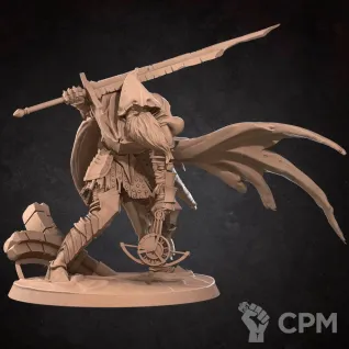 Описание картинки РЫЦАРЬ-раб ГАЭЛЬ (Dark Souls) от Mind Mash print  по цене 730руб | Свободный Рынок Миниатюр - СРМ