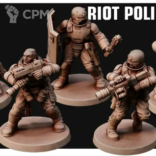 Описание картинки Adeptus Arbites от Орки с наГорки по цене 750руб | Свободный Рынок Миниатюр - СРМ