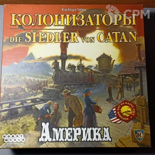 Описание картинки Catan. Колонизаторы Америка от  по цене 2 500руб | Свободный Рынок Миниатюр - СРМ