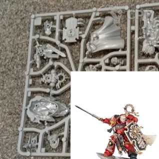 Описание картинки Captain with Relic Shield, Armageddon от ganja-69 по цене 1 700руб | Свободный Рынок Миниатюр - СРМ