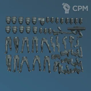 Описание картинки Имперские штурмовики | Stormtroopers (ПРОКСИ) от W1L50n по цене 1 100руб | Свободный Рынок Миниатюр - СРМ