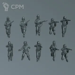 Описание картинки Пехота США | US Rifleman от W1L50n по цене 1 000руб | Свободный Рынок Миниатюр - СРМ