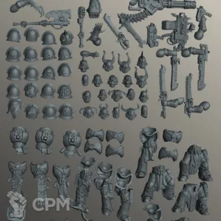 Описание картинки Комбат Патруль Железные Воины | Combat Patrol: Iron Warriors от W1L50n по цене 3 000руб | Свободный Рынок Миниатюр - СРМ