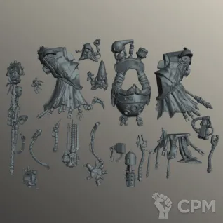 Описание картинки Техножрец Манипулус | Tech-Priest Manipulus от W1L50n по цене 300руб | Свободный Рынок Миниатюр - СРМ