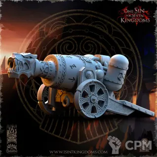 Описание картинки Flamebreath Cannon от Naggaroth Night по цене 1 300руб | Свободный Рынок Миниатюр - СРМ