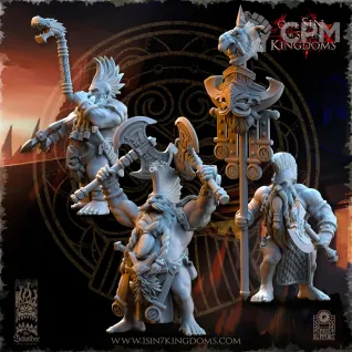 Описание картинки Slayers of Molten Core Command Group от Naggaroth Night по цене 250руб | Свободный Рынок Миниатюр - СРМ