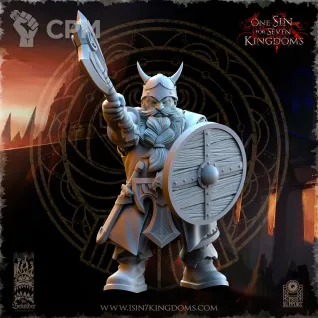 Описание картинки Warriors with Axes and Hammers от Naggaroth Night по цене 250руб | Свободный Рынок Миниатюр - СРМ