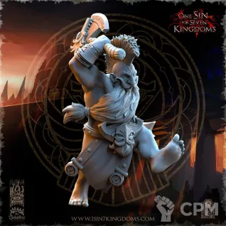 Описание картинки Slayers of Molten Core Two Axes от Naggaroth Night по цене 250руб | Свободный Рынок Миниатюр - СРМ