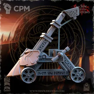 Описание картинки Catapult от Naggaroth Night по цене 1 500руб | Свободный Рынок Миниатюр - СРМ