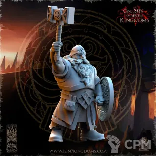 Описание картинки Warriors with Axes and Hammers от Naggaroth Night по цене 250руб | Свободный Рынок Миниатюр - СРМ