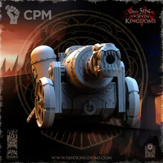 Описание картинки Flamebreath Cannon от Naggaroth Night по цене 1 300руб | Свободный Рынок Миниатюр - СРМ
