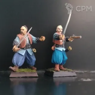 Описание картинки Козаки от Highland miniatures от axl_k по цене 1 500руб | Свободный Рынок Миниатюр - СРМ