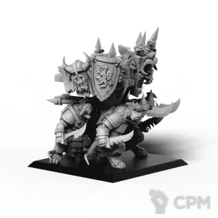 Описание картинки Elite Ratman Guard War Litter / Vermin Guard Litte от Punga Miniatures по цене 750руб | Свободный Рынок Миниатюр - СРМ