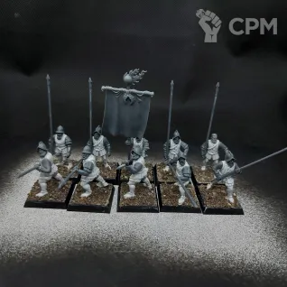 Описание картинки 10 альтернативных Empire State Troops смоляные тушки плюс пластиковая битса от V130177@mail.ru по цене 1 600руб | Свободный Рынок Миниатюр - СРМ