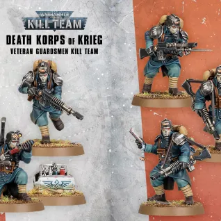 Описание картинки Krieg veteran guardsmen \ Krieg Infantry от UniversalCultist по цене 3 400руб | Свободный Рынок Миниатюр - СРМ