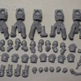 Описание картинки IRON HANDS LEGION GORGON TERMINATORS от Plants vs Zombies по цене 1 780руб | Свободный Рынок Миниатюр - СРМ