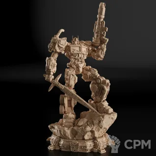 Описание картинки Optimus Prime Фигурка (Transformers) от GAS3TXD  по цене 4 900руб | Свободный Рынок Миниатюр - СРМ