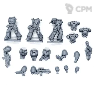 Описание картинки Primaris Intercessors EASY TO BUILD от Red Rooster по цене 595руб | Свободный Рынок Миниатюр - СРМ