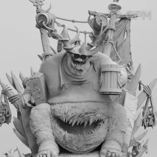 Описание картинки Party Great Unclean One от Studio Cockatoo по цене 5 312руб | Свободный Рынок Миниатюр - СРМ