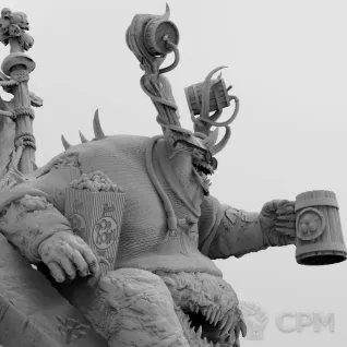 Описание картинки Party Great Unclean One от Studio Cockatoo по цене 5 312руб | Свободный Рынок Миниатюр - СРМ