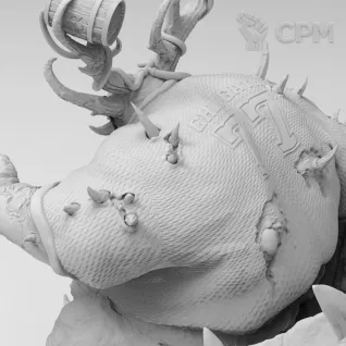Описание картинки Party Great Unclean One от Studio Cockatoo по цене 5 312руб | Свободный Рынок Миниатюр - СРМ