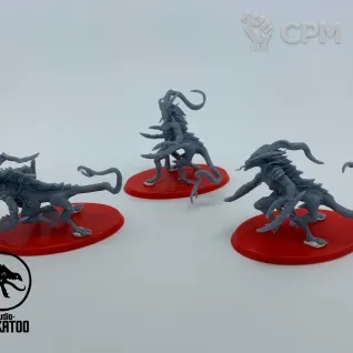Описание картинки Fiends (3шт) от Studio Cockatoo по цене 1 210руб | Свободный Рынок Миниатюр - СРМ